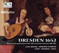 Mertens Klaus/Ensemble Hamburger Ra - Herwich: Dresden 1652 i gruppen CD / Pop-Rock hos Bengans Skivbutik AB (3043434)