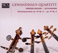 Gewandhaus-Quartett - Mendessohn: Streichquartette i gruppen CD / Pop-Rock hos Bengans Skivbutik AB (3043444)