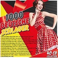 Blandade Artister - 1000 Deutsche Schlager i gruppen CD / Pop-Rock hos Bengans Skivbutik AB (3043529)