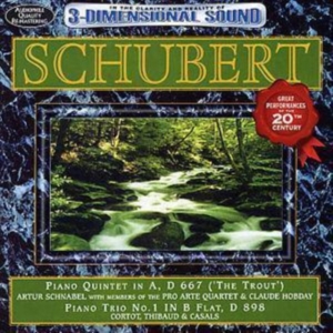 Schubert - Trout Quintet&Piano i gruppen CD / Pop-Rock hos Bengans Skivbutik AB (3043665)