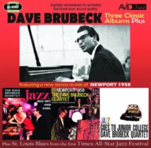 Dave Brubeck - Three Classic Albums Plus i gruppen CD / Jazz,Pop-Rock hos Bengans Skivbutik AB (3043882)