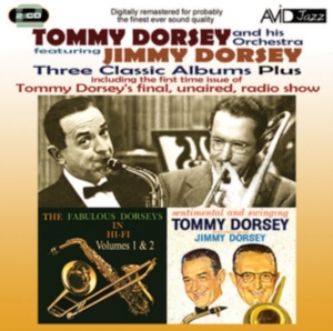 Dorsey Tommy/ Jimmy Dorsey - Three Classic Albums i gruppen CD / Jazz hos Bengans Skivbutik AB (3043915)
