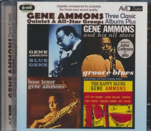 Ammons Gene - Three Classic Albums i gruppen CD / Jazz hos Bengans Skivbutik AB (3043934)