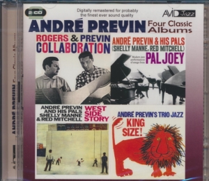 Andre Previn - Four Classic Albums i gruppen CD / Jazz hos Bengans Skivbutik AB (3043947)
