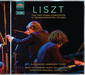 Liszt Franz - Two Piano Concertos & 12 Trascenden i gruppen Externt_Lager / Naxoslager hos Bengans Skivbutik AB (3045067)