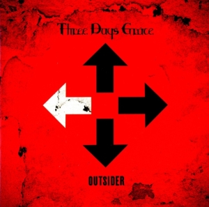 Three Days Grace - Outsider i gruppen CD / Pop-Rock hos Bengans Skivbutik AB (3075041)