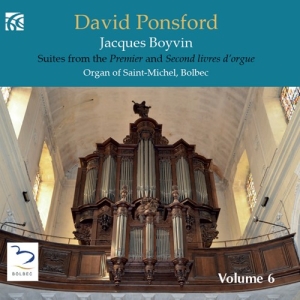 Boyvin Jacques - French Organ Music From The Golden i gruppen Externt_Lager / Naxoslager hos Bengans Skivbutik AB (3075270)