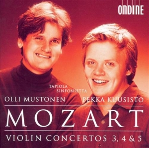 Mozart Wa - Violin Concertos 3, 4 & 5 i gruppen Externt_Lager / Naxoslager hos Bengans Skivbutik AB (3097050)