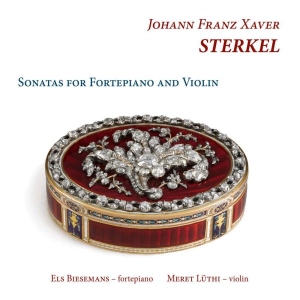 Sterkel J F X - Sonatas For Fortepiano And Violin i gruppen Externt_Lager / Naxoslager hos Bengans Skivbutik AB (3117652)