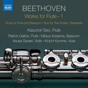 Beethoven Ludwig Van - Works For Flute, Vol. 1 i gruppen VI TIPSAR / Julklappstips CD hos Bengans Skivbutik AB (3117687)