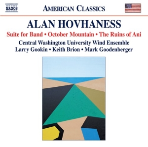 Hovhaness Alan - Suite For Band, October Mountain & i gruppen Externt_Lager / Naxoslager hos Bengans Skivbutik AB (3117691)