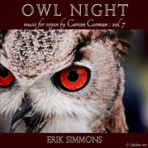 Cooman Carson - Owl Night (Carson Cooman Organ Musi i gruppen VI TIPSAR / Julklappstips CD hos Bengans Skivbutik AB (3127077)