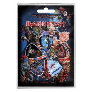 Iron Maiden - Later Albums Plectrum Pack i gruppen MERCHANDISE / Merch / Hårdrock hos Bengans Skivbutik AB (3151368)