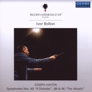 Mozarteumorchester Ivor Bolton - Haydn: Symphonies Nos. 60, 88 & 96 i gruppen Externt_Lager / Naxoslager hos Bengans Skivbutik AB (3187412)