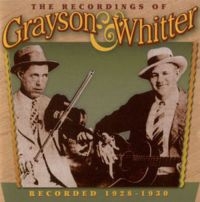 Grayson & Whitter - Recordings Of .. i gruppen CD / Country,Jazz hos Bengans Skivbutik AB (3205228)