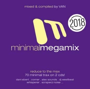 Blandade Artister - Minimal Megamix 2018 i gruppen CD / Dans/Techno hos Bengans Skivbutik AB (3206279)