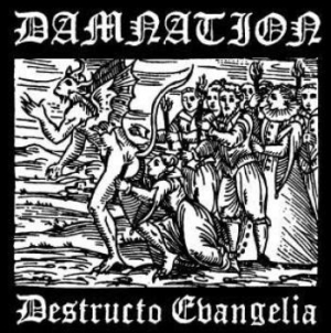 Damnation - Destrucio Evangelia i gruppen CD / Hårdrock/ Heavy metal hos Bengans Skivbutik AB (3208358)