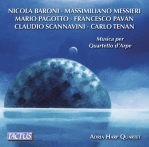 Various - Music For Harp Quartet i gruppen Externt_Lager / Naxoslager hos Bengans Skivbutik AB (3208437)