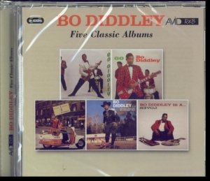 Diddley Bo - Five Classic Albums i gruppen CD / Pop-Rock hos Bengans Skivbutik AB (3212096)