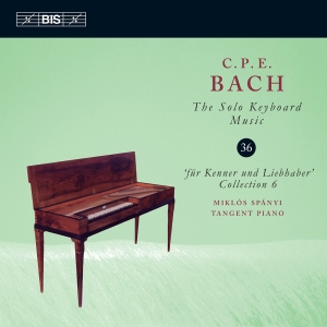 Bach C P E - Solo Keyboard Music, Vol. 36 i gruppen VI TIPSAR / Julklappstips CD hos Bengans Skivbutik AB (3212128)