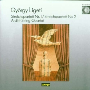 Ligeti György - String Quartets Nos. 1 & 2 i gruppen CD / Klassiskt hos Bengans Skivbutik AB (3217611)