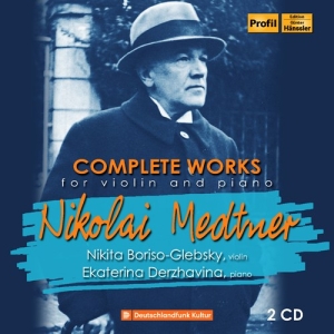 Medtner Nikolai - Complete Works For Violin & Piano i gruppen VI TIPSAR / Julklappstips CD hos Bengans Skivbutik AB (3224244)