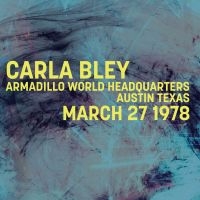 Bley Carla - Armadillo Texas 1978 (Fm) i gruppen CD / Jazz hos Bengans Skivbutik AB (3225225)