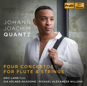 Quantz J J - Four Concertos For Flute & Strings i gruppen Externt_Lager / Naxoslager hos Bengans Skivbutik AB (3231061)