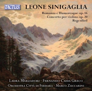 Sinigaglia Leone - Romanza E Humoresque Concerto Per i gruppen Externt_Lager / Naxoslager hos Bengans Skivbutik AB (3231068)