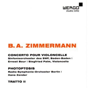 Zimmermann Bernd Alois - Cello Concerto Photoptosis Tratto i gruppen VI TIPSAR / Julklappstips CD hos Bengans Skivbutik AB (3232345)