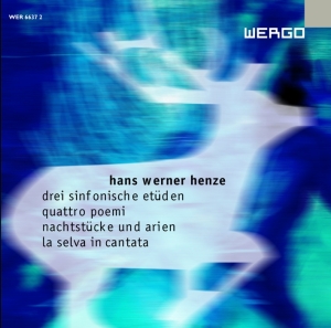 Henze Hans Werner - Drei Sinfonische Etüden Quattro Po i gruppen VI TIPSAR / Julklappstips CD hos Bengans Skivbutik AB (3233609)