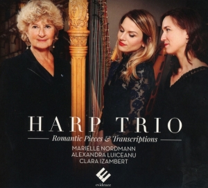 Marielle Nordmann - Harp Trio i gruppen CD / Klassiskt,Övrigt hos Bengans Skivbutik AB (3233637)