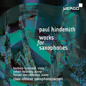 Hindemith Paul - Works For Saxophones i gruppen VI TIPSAR / Julklappstips CD hos Bengans Skivbutik AB (3236772)