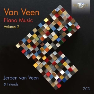 Veen Jeroen Van - Piano Music Vol. 2 (7 Cd) i gruppen Externt_Lager / Naxoslager hos Bengans Skivbutik AB (3274384)