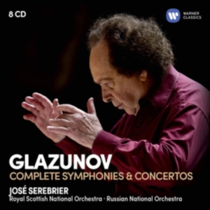 José Serebrier - Glazunov: Complete Symphonies i gruppen ÖVRIGT / Övrigt / aub hos Bengans Skivbutik AB (3302016)