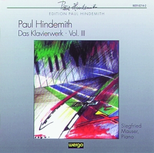 Hindemith Paul - Piano Works, Vol. 3 i gruppen VI TIPSAR / Julklappstips CD hos Bengans Skivbutik AB (3312474)