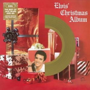 Presley Elvis - Christmas Album (Gold Vinyl Lp) i gruppen VINYL / Julmusik,Pop-Rock,Övrigt hos Bengans Skivbutik AB (3318996)