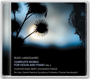 Rued Langgaard - Complete Works For Violin And Piano i gruppen Externt_Lager / Naxoslager hos Bengans Skivbutik AB (3320873)