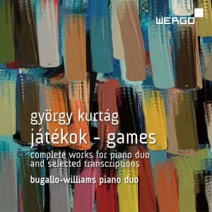 Kurtág György - Játékok – Games i gruppen Externt_Lager / Naxoslager hos Bengans Skivbutik AB (3321200)