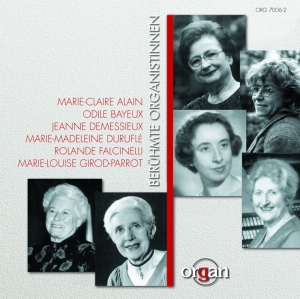 Various - Famous Women Organists i gruppen Externt_Lager / Naxoslager hos Bengans Skivbutik AB (3322389)