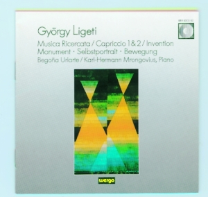 Ligeti György - Musica Ricercata Capriccio 1 & 2 i gruppen VI TIPSAR / Julklappstips CD hos Bengans Skivbutik AB (3323859)