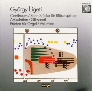 Ligeti György - Continuum 10 Stücke Für Bläserquin i gruppen VI TIPSAR / Julklappstips CD hos Bengans Skivbutik AB (3335742)