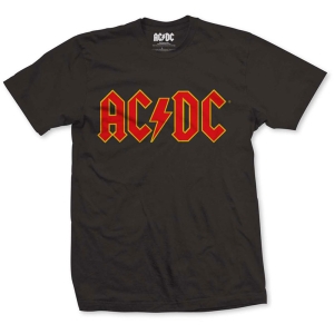 Ac/Dc - Logo Uni Bl i gruppen MERCHANDISE / T-shirt / Hårdrock hos Bengans Skivbutik AB (3351299r)