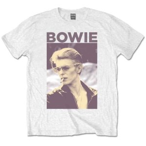 David Bowie - Men's Tee: Smoking i gruppen MERCH / T-Shirt / Sommar T-shirt 23 hos Bengans Skivbutik AB (3351367r)