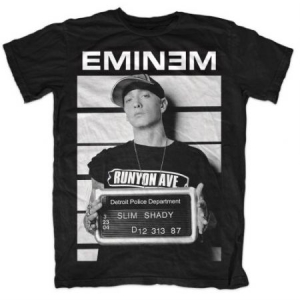 Eminem - Men's Tee: Arrest i gruppen ÖVRIGT / MK Test 5 hos Bengans Skivbutik AB (3351421r)