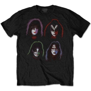 Kiss - Kiss Faces T-shirt i gruppen ÖVRIGT / MK Test 5 hos Bengans Skivbutik AB (3377730r)