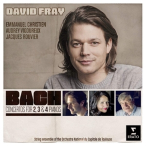 David Fray - Bach: Concertos For 2, 3 And 4 i gruppen CD / Klassiskt hos Bengans Skivbutik AB (3460677)