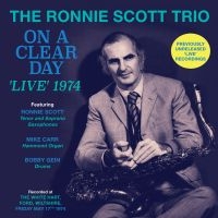 Scott Ronnie (Trio) - On A Clear Day - Live 1974 i gruppen CD / Jazz hos Bengans Skivbutik AB (3463477)