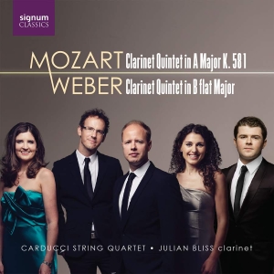 Mozart W A Weber Carl Maria - Clarinet Quintets i gruppen VI TIPSAR / Julklappstips CD hos Bengans Skivbutik AB (3469550)