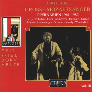 Mozart W A - Grosse Mozartsänger, Vol. 3 i gruppen Externt_Lager / Naxoslager hos Bengans Skivbutik AB (3489934)